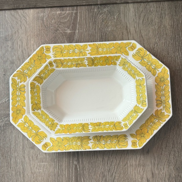 Vtg Independence Ironstone server-ware - Picture 3 of 14